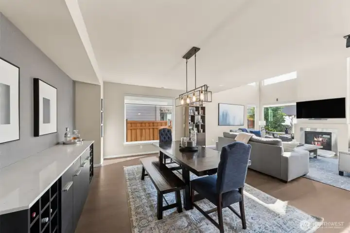 Another view of the dining room