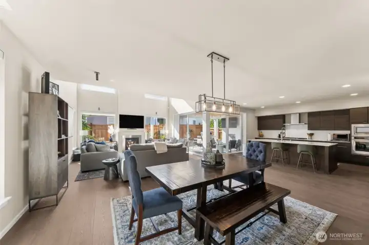 What a great space for entertaining and doing life!