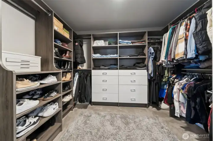 Two of two primary closets