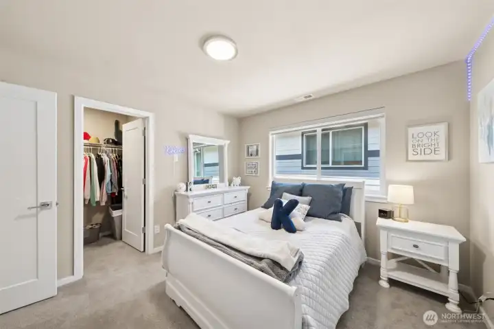 Bedroom 2 with walk in closet