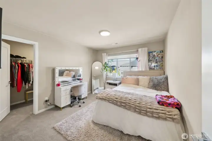 Bedroom 4 with walk in closet