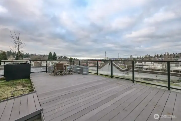 Rooftop deck to enjoy those long summer nights!