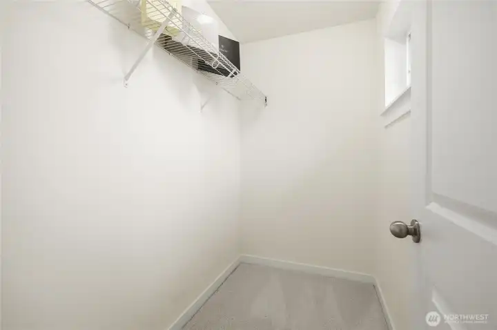 Each additional bedroom has a walk-in closet!