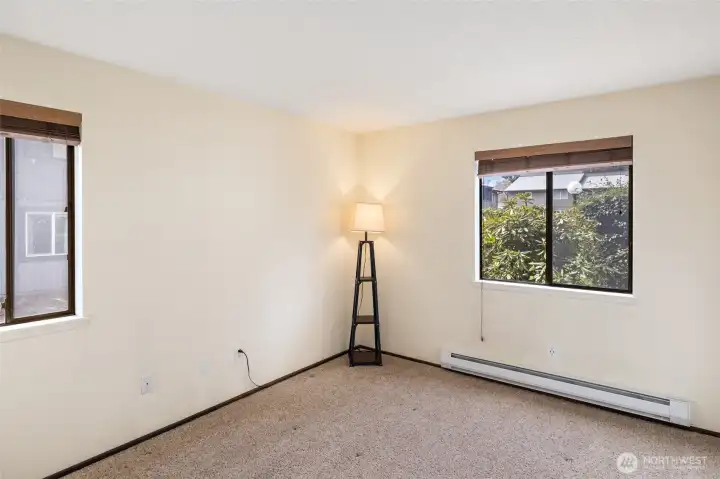 Bedroom with 2 closets