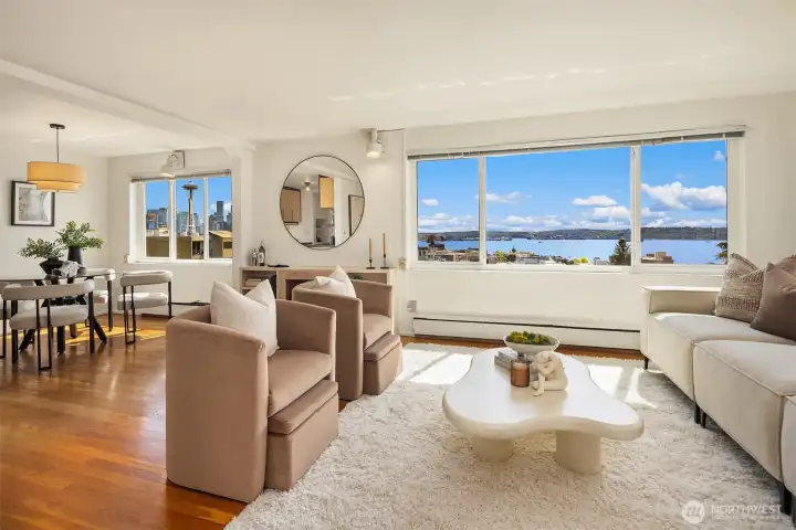 This top-floor co-op is on the market for the first time in over 35 years.