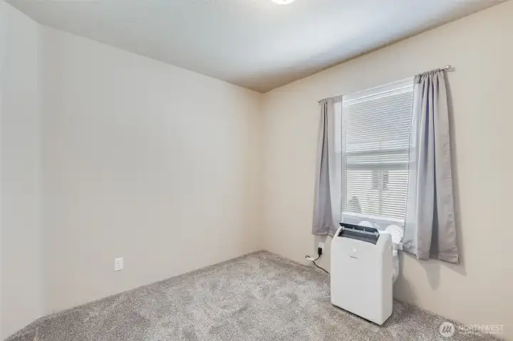 Bedroom 3 can be used for an office or hobby space too.