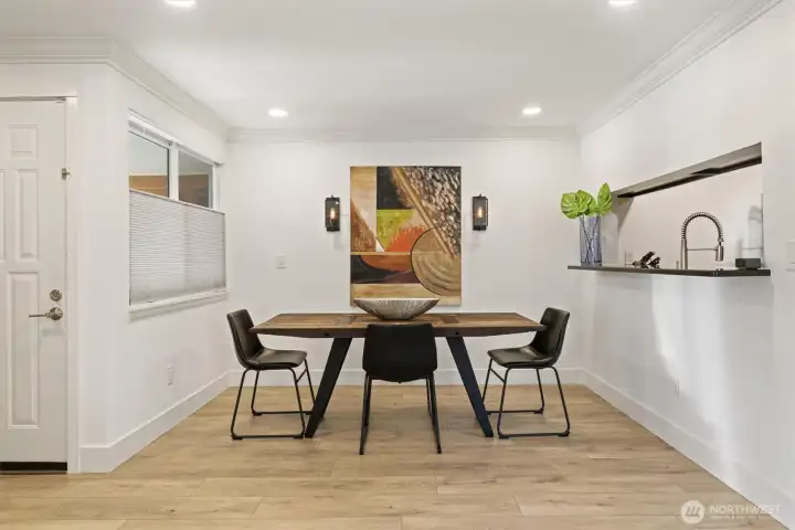 Dining space