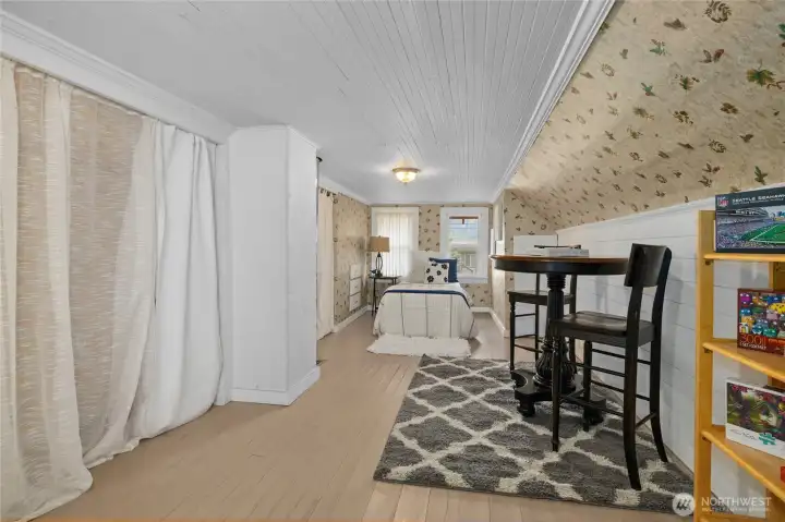 Loft- great bedroom, playroom, etc.