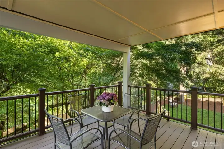 Guest bedroom balcony