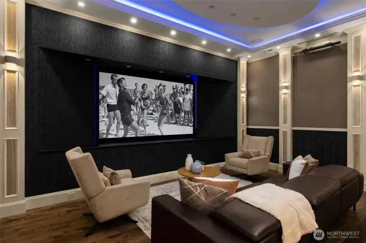 Entertainment zone with separate entrance