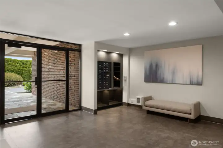 Secured entrance