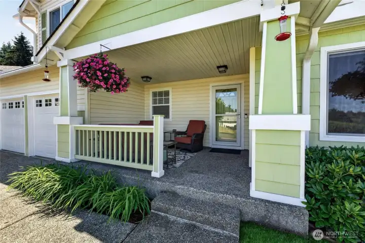 Inviting Covered Front Porch Inviting Covered Front Porch
