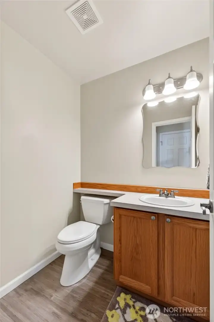 Main Floor Powder Bathroom Main Floor Powder Bathroom
