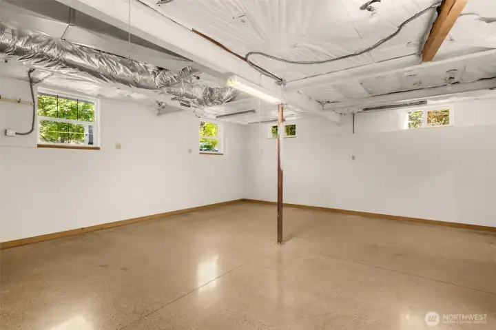 Future theater or gym? Workshop? Art studio?