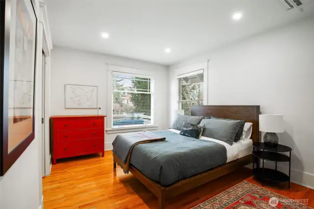One of three bedrooms on the 2nd floor. This one is located in the SE corner