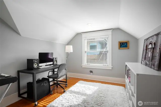 In between the two upper level bedrooms is the perfect 'hang out' or homework space.