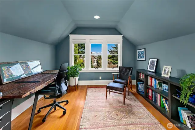 This bedroom is on the 3rd floor, east side with some views to the east.