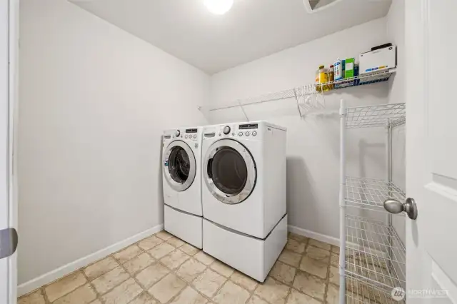 Upstairs laundry