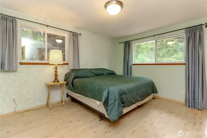 Primary Suite with 3/4 bath attached (upstairs 3rd bedroom)