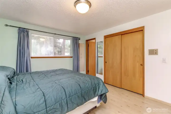 Primary Suite with 3/4 bath attached (upstairs 3rd bedroom)