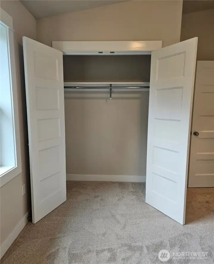 2nd bedroom main level closet