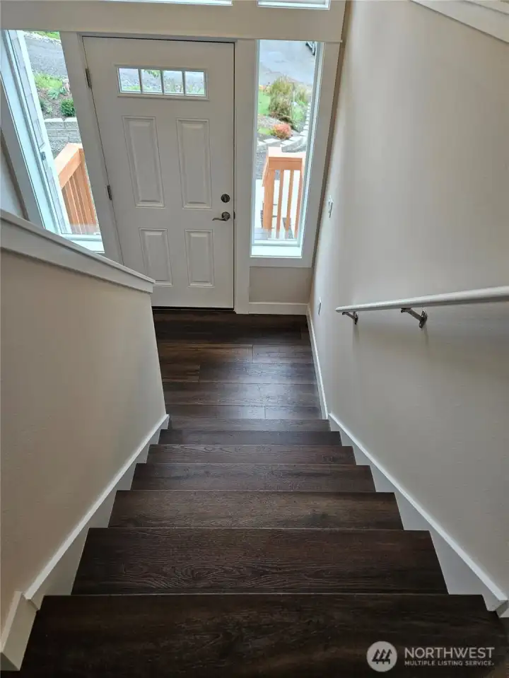 Stairs from main level