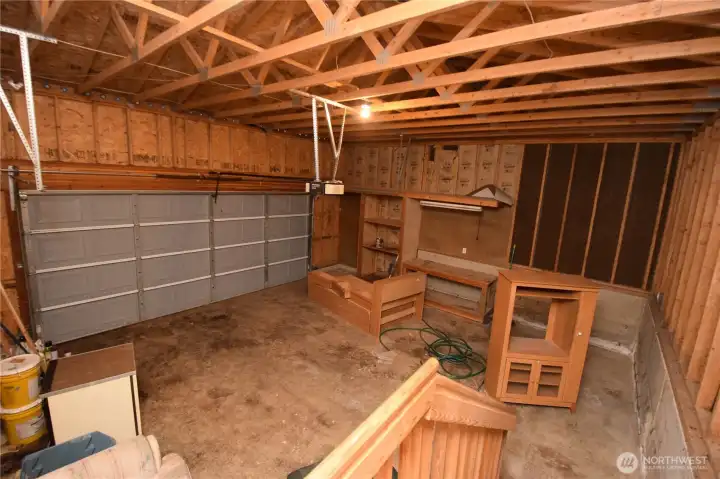 double car garage with storage