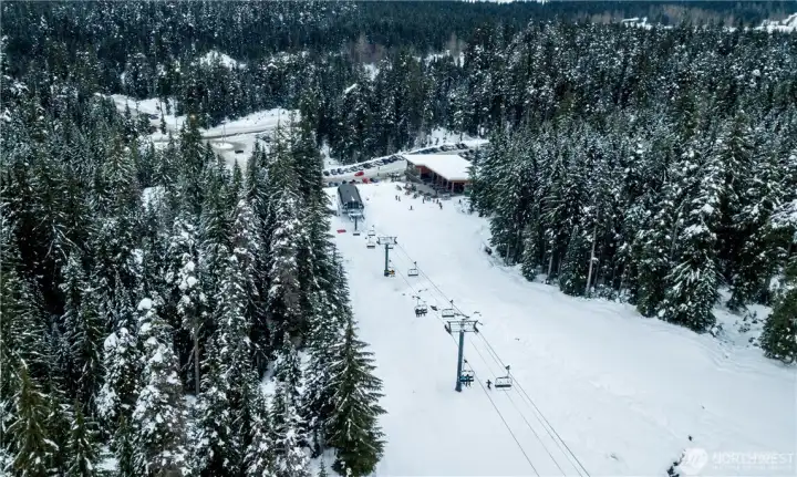 The Silver Fir Lodge At Central just a short ski from the Condo.