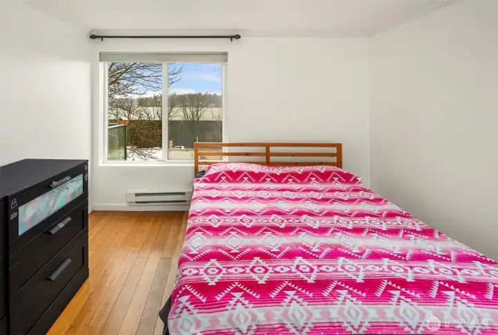 Another angle of the bedroom.