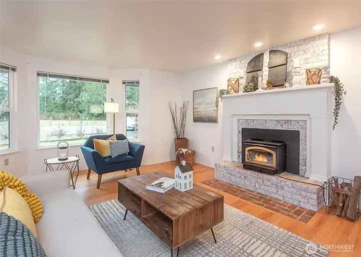 Light filled living room