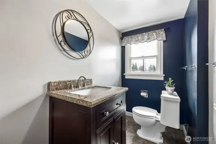 Upstairs bathroom.