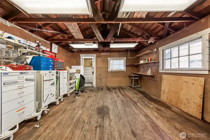 Garage #2 was a boathouse from Day Island!