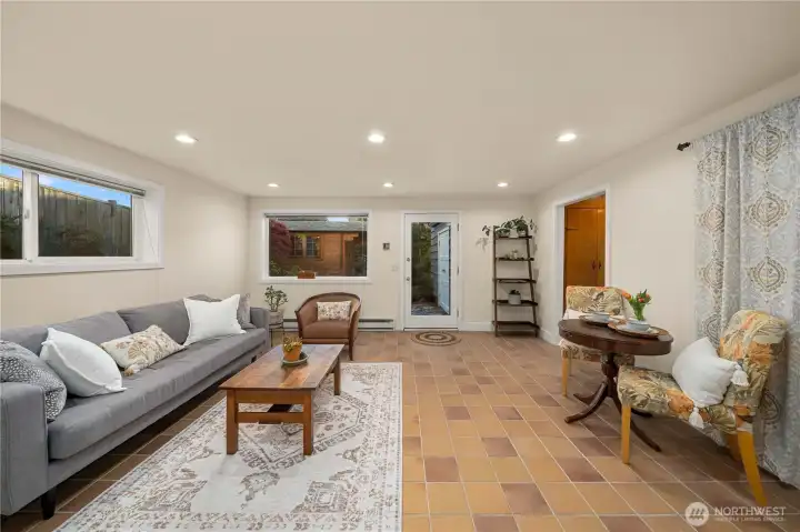 Basement bonus space