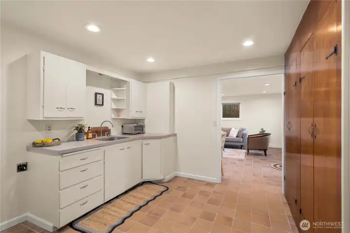 Basement kitchen