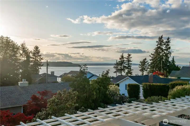 Primary bedroom views looking North
