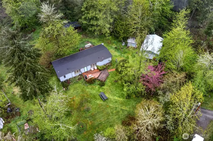 Secluded 5+ acres
