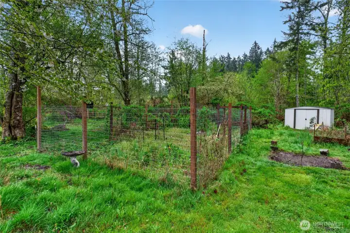Fenced Garden Space