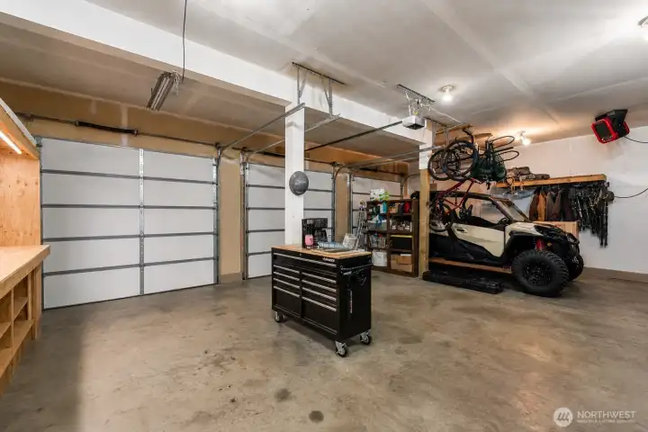 3 car garage