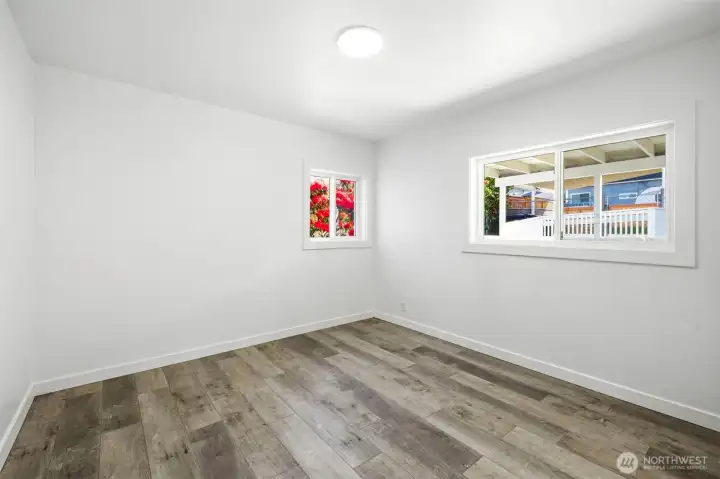 First bedroom on main
