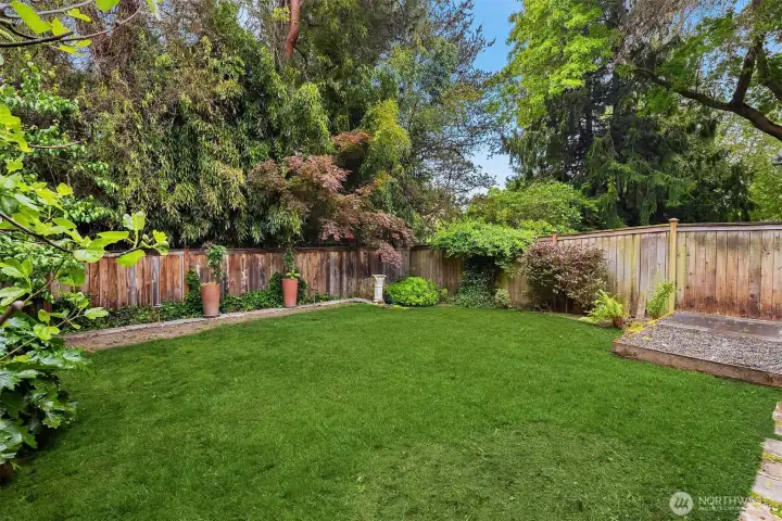 A flat, fully fenced backyard that’s increasingly hard to find—private, usable, and designed for everything from everyday play to relaxed outdoor gatherings. A flat, fully fenced backyard that’s increasingly hard to find—private, usable, and designed for everything from everyday play to relaxed outdoor gatherings.