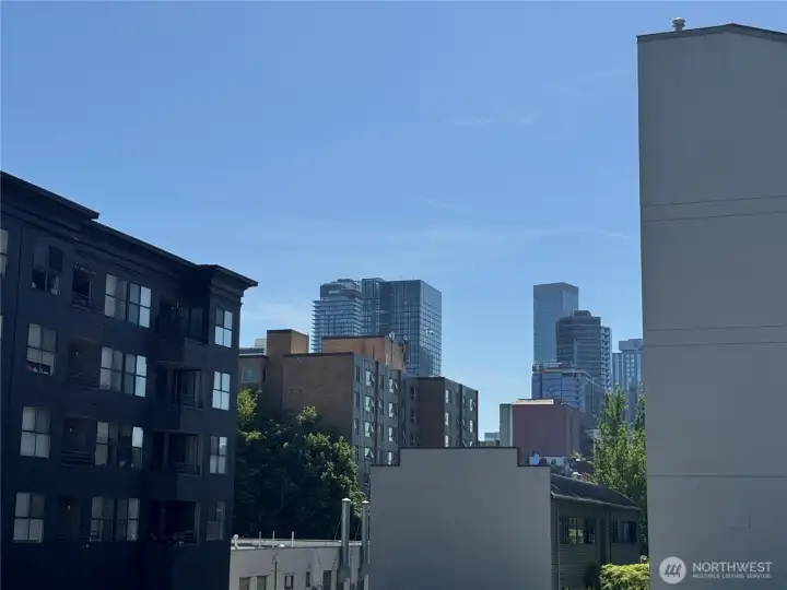 Magical city views from your private sun drenched deck! Magical city views from your private sun drenched deck!