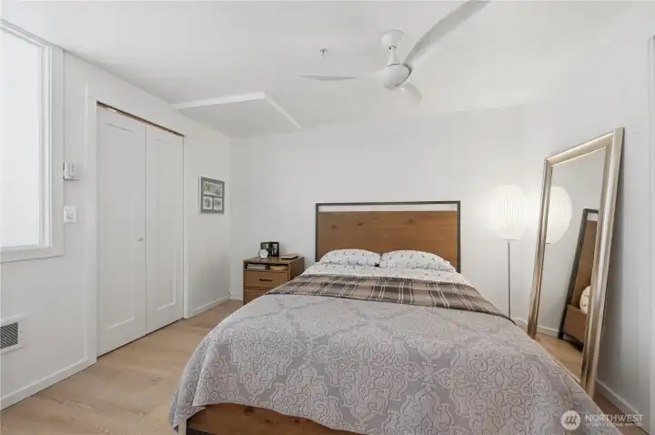 Primary bedroom with spacious walk-in closet with custom organizers plus an additional shoe closet, wow! Primary bedroom with spacious walk-in closet with custom organizers plus an additional shoe closet, wow!