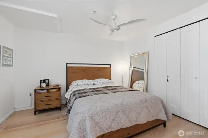 Here's the additional shoe closet to the right side of the bed. This home has a lot of closet & storage space throughout the home. Here's the additional shoe closet to the right side of the bed. This home has a lot of closet & storage space throughout the home.