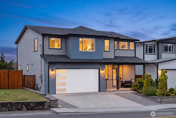 Attached garage for parking, storage, and everyday convenience
