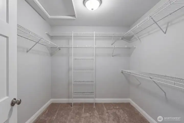 Generous closet space for easy everyday living
