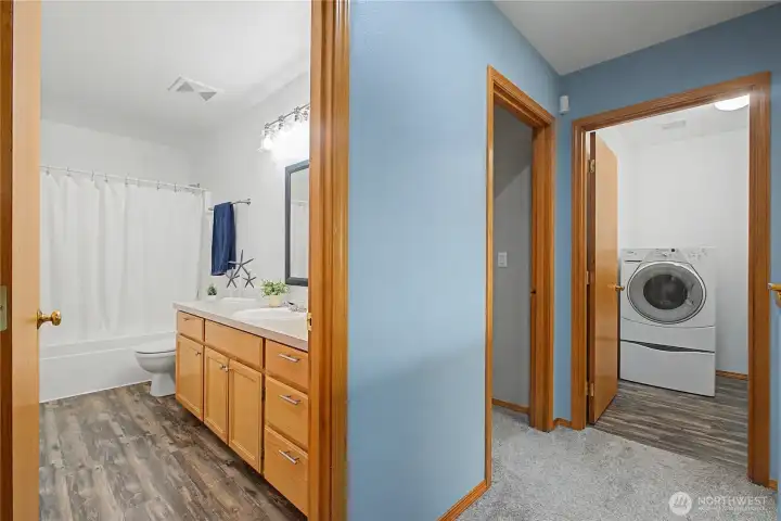 Hall bathroom