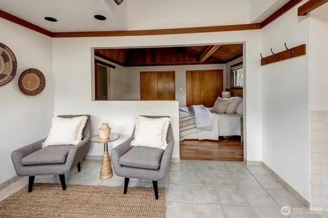 Sitting area off of the primary bedroom.