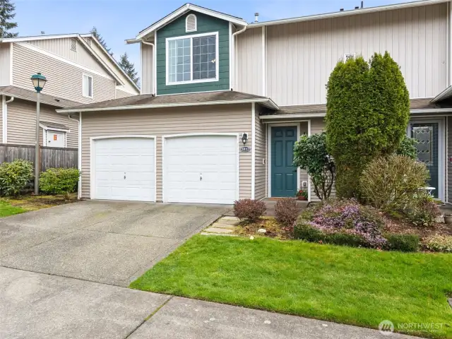 Fabulous Townhome with 2-car garage.