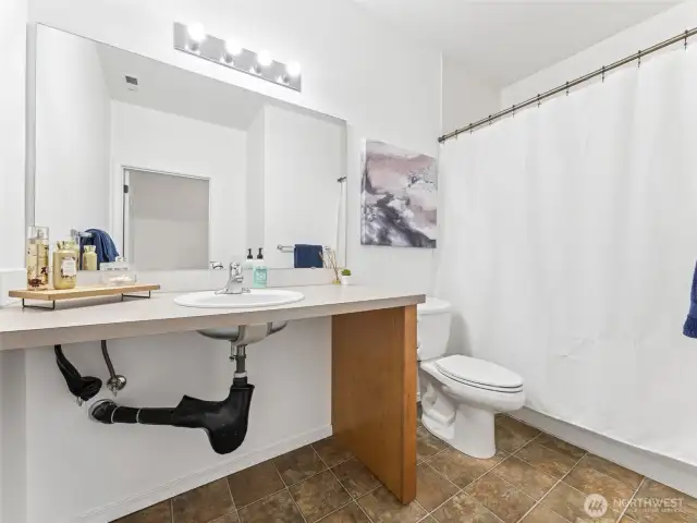 On-suite bathroom for main floor Jr. Suite.