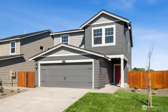 Photo is of a similar home. Colors and materials may vary.